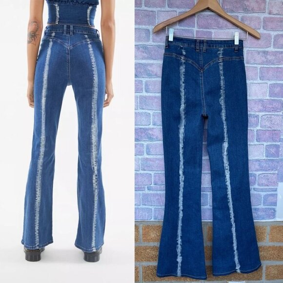 I.AM.GIA Savannah Mid-Rise Flare Jeans small - Picture 3 of 11